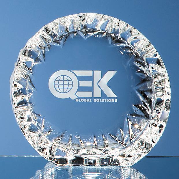 Large image for 13cm Mario Cioni Lead Crystal Tech Roundel